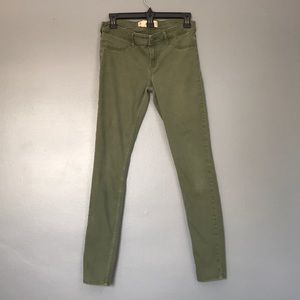Army Green Hollister Jeans